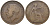 Великобритания 1 пенни 1917 Георг V (1910-1936) KM 810, Spink 4051 бронза 3460-743
