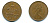 Великобритания 2 пенса 1971 Елизавета II (1952-2022) КМ 916, Spink 4235 (C1) бронза 4110-642