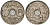 Франция 10 сантимов 1935 KM 866a, Le Franc 138.3 медно-никель 4143-1021
