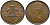 Великобритания 2 пенса 1971 Елизавета II (1952-2022) KM 916, Spink 4235 (C1) бронза 113-116