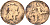 Франция 5 сантимов 1910 тип Дюпюи KM 842 бронза    4153-343