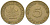 ФРГ 5 пфеннигов 1968 F KM 107, J. 382 сталь плакированная латунью 4147-219
