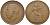 Великобритания 1 пенни 1916 Георг V (1910-1936) KM 810, Spink 4051 бронза 3460-735