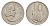 ЮАР 10 центов 1966 Ян ван Рибек (1619-1677), South Africa, легенда на африкаанс, цветок алоэ KM 68.1 никель 4627-218