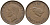 Великобритания 1 фартинг 1943 Георг VI (1936-1952) KM 843, Spink 4116 бронза 4596-964