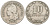 Аргентина 10 сентаво 1908 KM 35 медно-никель 4621-1049