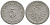 Германия 5 пфеннигов 1875 C, старогербовка KM 3, Jager 3, Weege 5 медно-никель 39-347