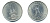 Венгрия 10 форинтов 1972 Статуя свободы KM 595 никель UNC 83-1122