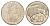 Новая Зеландия 20 центов 1985 Елизавета II (1952-2022), птичка киви KM 36 медно-никель 87-1325