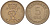 ДАНИЯ 5 ЭРЕ 1969 C; S, ФРЕДЕРИК IX (1947-1972) KM 848.1 бронза 4402-1227
