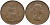 Великобритания 1 пенни 1966 Елизавета II (1952-2022) КМ 897, Spink 4157 бронза 115-445