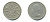Великобритания 2 шиллинга (флорин) 1957 Елизавета II (1952-2022) KM 906, Spink 4146 медно-никель 59-834