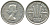 Австралия 3 пенса 1959 m, Елизавета II (1952-2022) KM 57 серебро 71-624