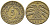 ГЕРМАНИЯ 5 РЕНТЕНПФЕННИГОВ 1924 A KM 32, J. 308 алюминиевая бронза 39-447