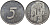 Швейцария 5 франков 1981 500 лет Станской Конвенции 1481 года KM 60 медно-никель UNC 443-143