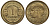 ФРАНЦИЯ 1 ФРАНК 1932 ТИП MORLON KM 885, LE FRANC 219.3 алюминиевая бронза 202-134