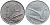 ИТАЛИЯ 10 ЛИР 1973 R, ПЛУГ, КОЛОСЬЯ KM 93 алюминий 4397-527