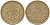 Франция 10 франков 1976 тип Матье KM 940, Le Franc 365.7-8 никель латунь 111-944