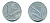 ИТАЛИЯ 10 ЛИР 1955 R, КОЛОСЬЯ, ПЛУГ KM 93 алюминий 23-1156