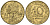 Франция 10 сантимов 2000 тип Marianne KM 929 медь алюминий никель 4609-314