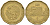 Мексика 50 сентаво 1997 M KM 549 алюминиевая бронза 4595-1227