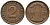 ГЕРМАНИЯ 2 РЕНТЕНПФЕННИГА 1923 D KM 31, J. 307 бронза 24-346