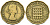Великобритания 3 пенса 1958 Елизавета II (1952-2022) KM 900, Spink 4153 никель латунь 4603-131