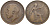 Великобритания 1 пенни 1917 Георг V (1910-1936) KM 810, Spink 4051 бронза 115-113