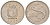 Мальта 10 центов 1998 золотая макрель KM 96 медно-никель 4577-1121