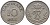 ДАНИЯ 10 ЭРЕ 1949 N; S, ФРЕДЕРИК IX (1947-1972) KM 841.1 медно-никель 4398-912