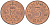 Дания 5 эре 1973 S; B, Маргрете II (1972- ) KM 859.1 железо плакированное медью 4392-126