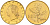 Италия 20 лир 1994 R, дубовый лист KM 97.2 алюминиевая бронза  UNC  4594-861