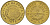 КОСТА-РИКА 5 СЕНТИМО 1979 g KM 184.3а латунь 66-545