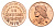 Панама 1 сентесимо 1970 Уррака, тираж 9.528 экземпляров KM 22 бронза PROOF 1524-112