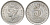Британская Малайя 5 центов 1945 Георг VI (1937-1952) KM 3a серебро 53-164