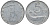 Италия 5 лир 1955 R, плуг, дельфин KM 92 алюминий 4122-113