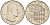Монако 1 франк 1966 Ренье III (1949-2005) KM 140 никель 190-531