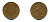 Финляндия 10 пенни 1924 республика (1918-1962) KM 24 медь 46-1211