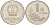 Китай 1 юань 1996 KM 337 сталь плакированный никелем UNC 4132-1047
