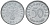 Германия 50 рейхспфеннигов 1942 D KM 96, J. 372 алюминий UNC 72-1326