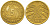 ГЕРМАНИЯ 5 РЕЙХСПФЕННИГОВ 1924 J, KM 39, J. 316 алюминиевая бронза 3996-1128