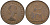 Великобритания 1 пенни 1966 Елизавета II (1952-2022) KM 897, Spink 4157 бронза 4607-1134