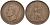 Великобритания 1 пенни 1937 Георг VI (1936-1952) KM 845, Spink 4114 бронза 4574-115