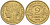 Франция 2 франка 1938 тип Морлон KM 886, Le Franc 268.11 алюминиевая бронза 3460-545
