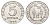 Индонезия 5 рупий 1974 ФАО - Планирование семьи KM 37 алюминий UNC 4650-651