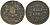 Британская Индия 1/2 анна 1835 Вильгельм IV (1830-1837), Британская Ост-Индская компания KM 447 медь 97-724