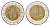 Египет 1 фунт 2007 сфинкс KM 940a биметалл 4660-1036