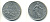 ФРАНЦИЯ 1 ФРАНК 1960 СЕЯТЕЛЬ KM 925.1, LE FRANC 226.4 никель 83-325