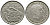 Испания 50 песет 1959 1957 ГОД, ФРАНКО КМ 788 медно-никель 4607-641