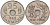Дания 25 эре 1967 С; S, Фредерик IX (1947-1972) KM 855.1 медно-никель 4150-914